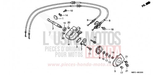 VOLET SOUPAPE FES125 de 2002